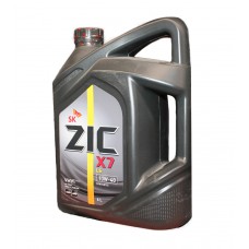 Масло моторное ZIC X7 синтетика дизель 10W-40  6 л          